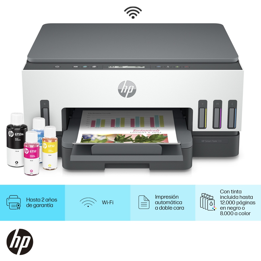 Impresora HP Smart Tank 720