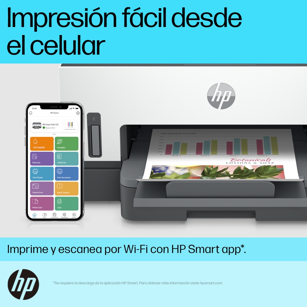 Impresora HP Smart Tank 720