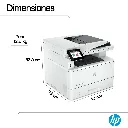 Multifuncional HP LaserJet Pro MFP 4103fdw con tóner incluido