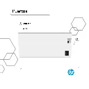 Impresora HP LaserJet M111w con conectividad USB vista posterior