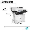 Impresora HP Laser 432fdn para oficina mediana de alto volumen dimensiones