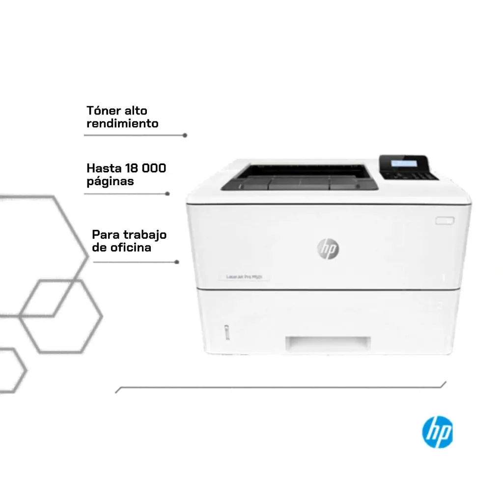 Impresora HP LaserJet Pro M501dn láser monocromática alto rendimiento