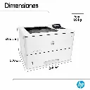 Impresora HP LaserJet Pro M501dn láser monocromática dimensiones