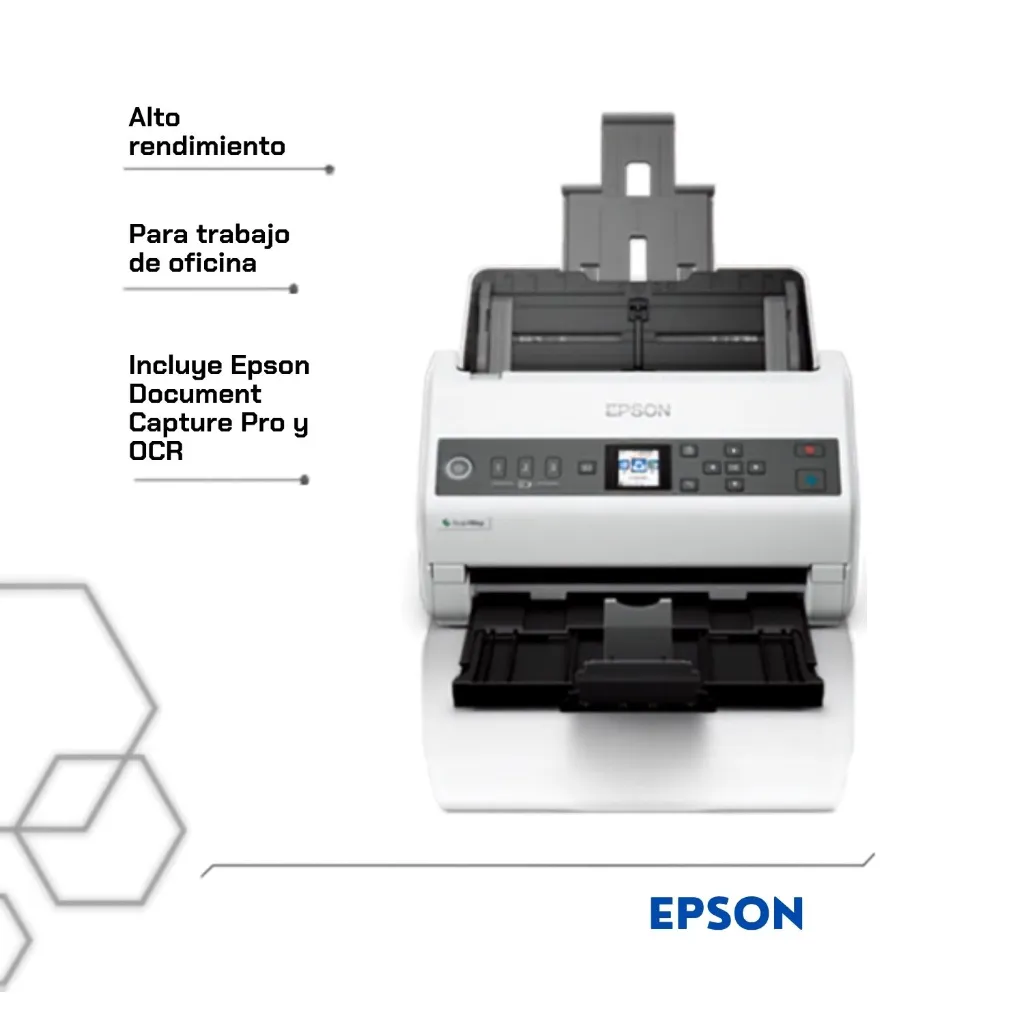 Escáner Epson DS-730N para oficina