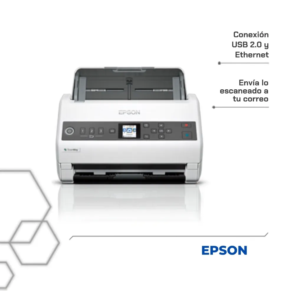 Escáner Epson DS-730N con red Ethernet RJ-45