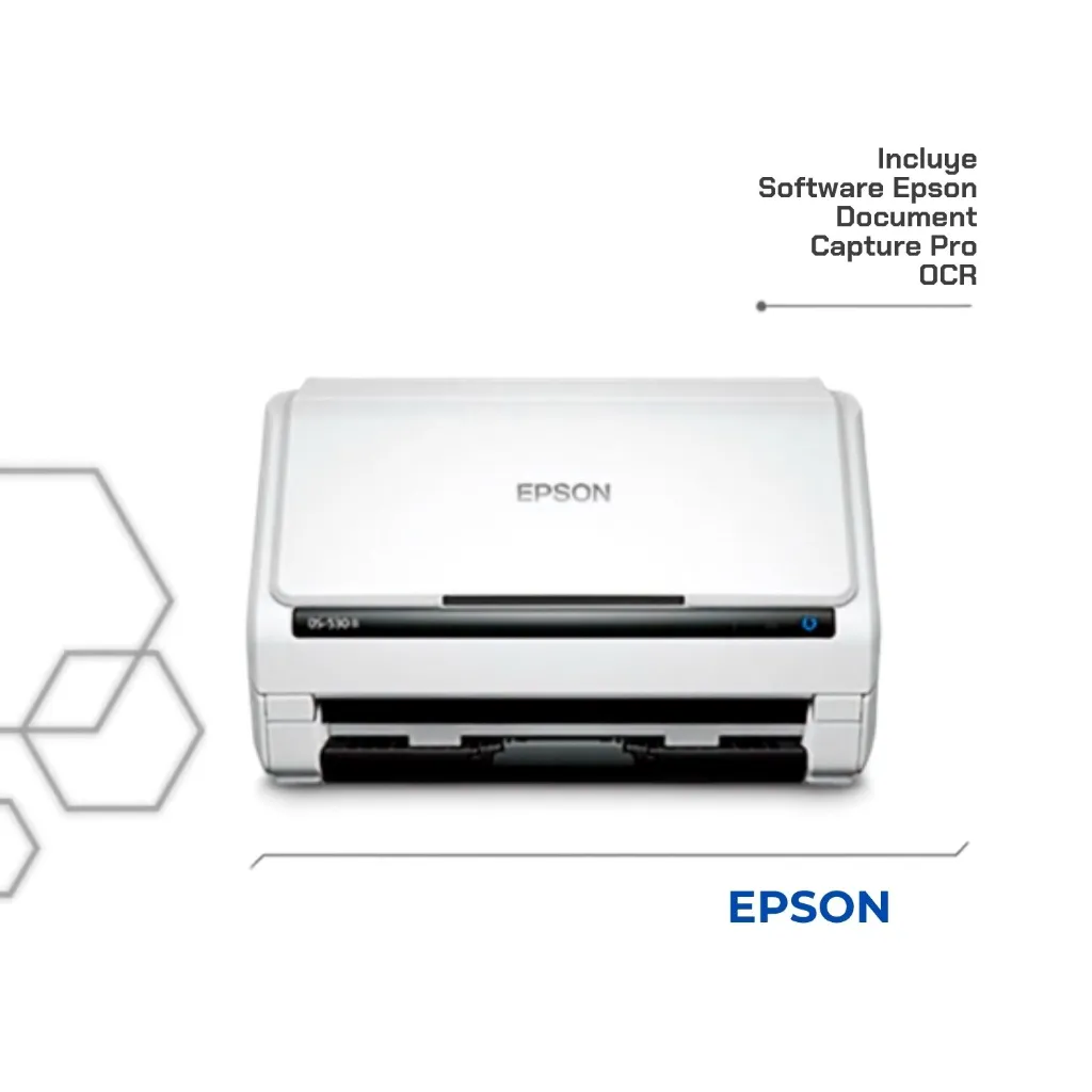 Escáner Epson DS-530 II vista superior