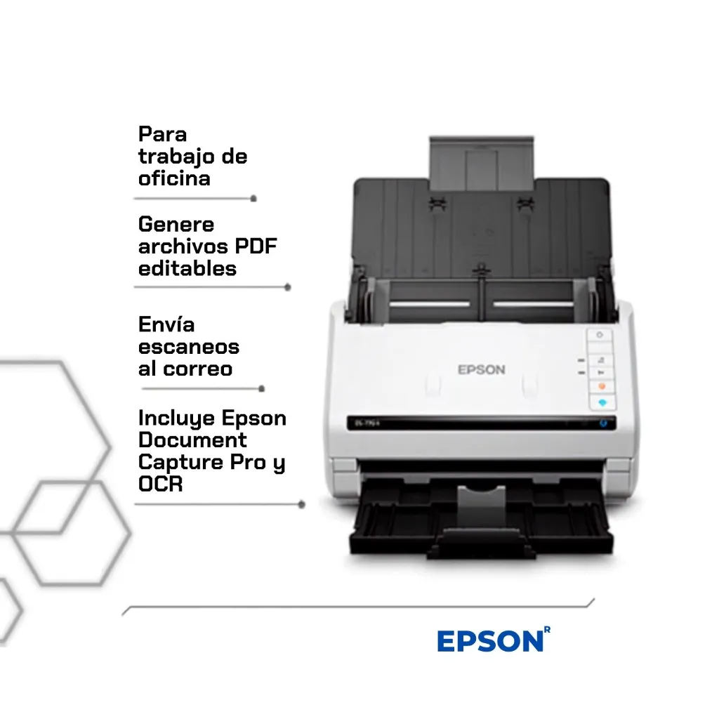 Escáner Epson DS-770 II para oficina y gestión documental