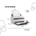 Escáner Epson DS-870 conexión USB 3.0