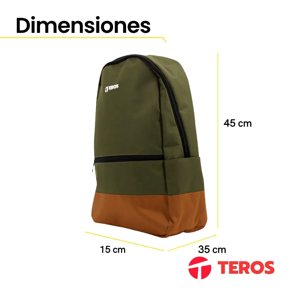 mochila-teros-nova-te-acs9021mg-vista-lateral-dimensiones.webp