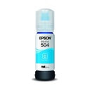 Botella de Tinta Epson Cyan T504