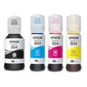 Pack de 4 Tintas T504 EPSON Originales (Negro,Cyan,Magenta,Amarillo)