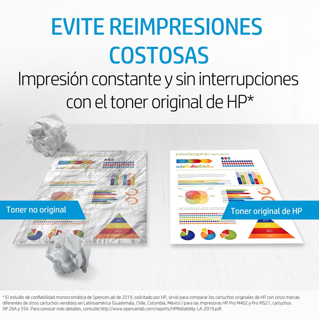 Toner Original HP 26A LaseJet Negro 