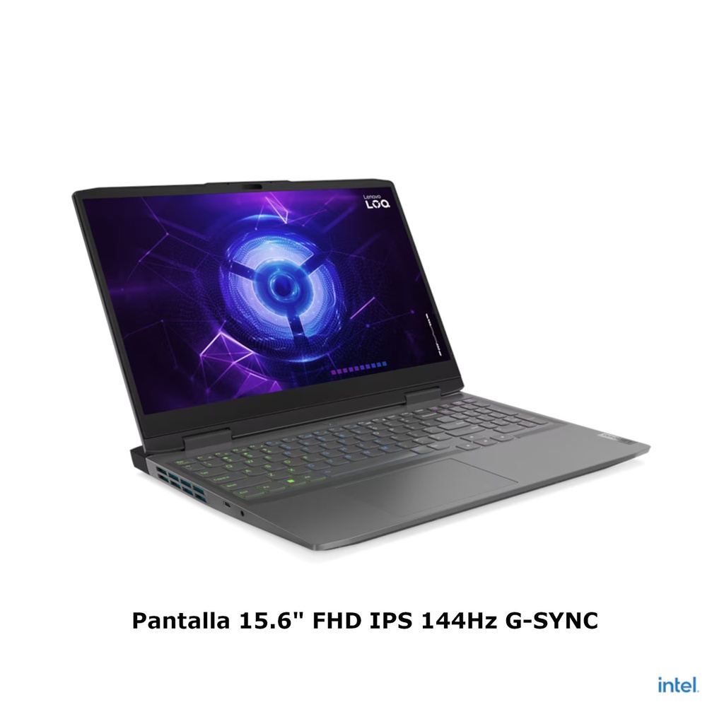Laptop Lenovo Gamer LOQ Core i5 12ª FHD 15.6 " IPS 144Hz SSD 512GB RAM 8GB W11Pro