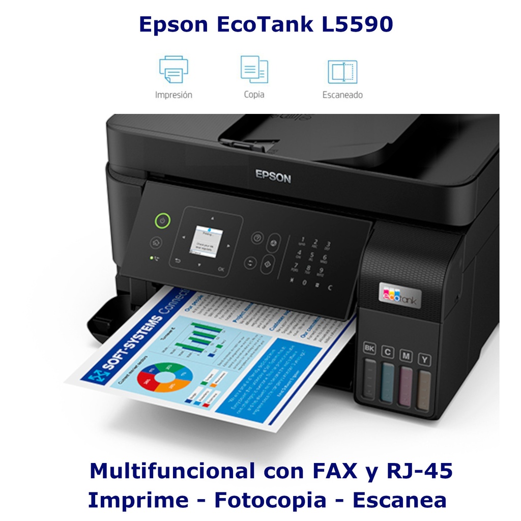 Impresora Multifuncional EPSON EcoTank L5590