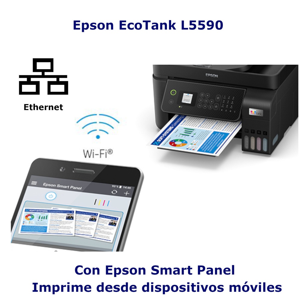 Impresora Multifuncional EPSON EcoTank L5590