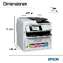 Impresora Epson EM C800 empresarial a color para oficina dimensiones