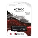 SSD Kingston KC3000 512GB PCIe 4.0 x4 NVMe M.2 2280 – Alto Rendimiento y Velocidad Extrema para Gaming y Productividad