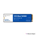 SSD Western Digital Blue SN580 500GB NVMe PCIe Gen4 x4