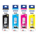 Tinta Epson T544 Pack 4 Colores Original (Negro, Cian, Magenta, Amarillo)