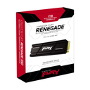 SSD Kingston FURY Renegade 1TB NVMe PCIe Gen 4.0 x4 M.2 2280 - Disipador