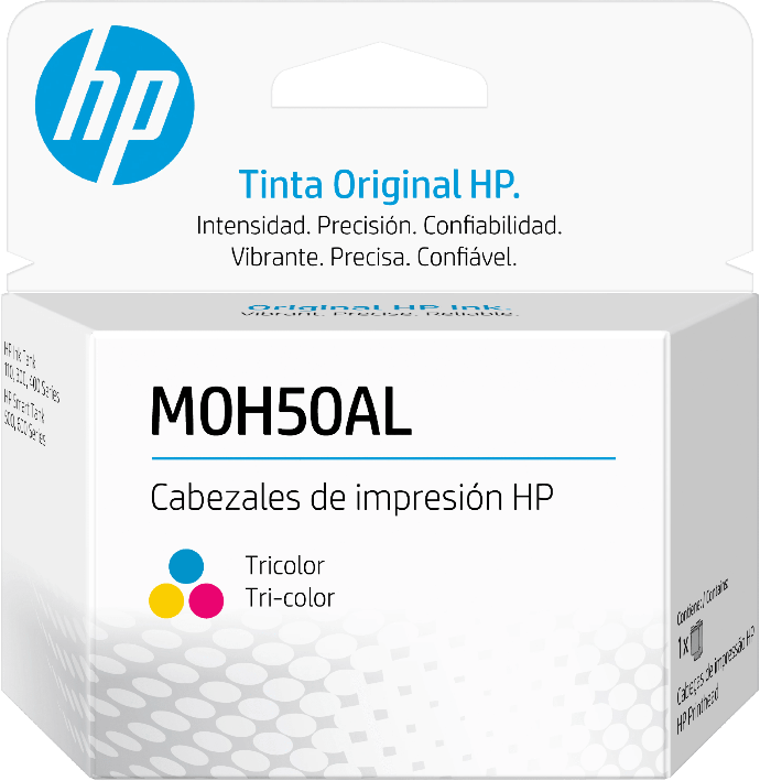 Cabezal HP M0H50AL Tricolor Original para Smart Tank e Ink Tank