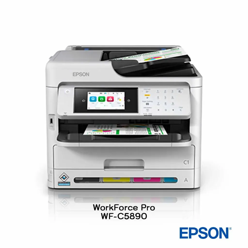 Impresora Multifuncional Epson WorkForce Pro WF-C5890 Color WiFi, Dúplex y Fax
