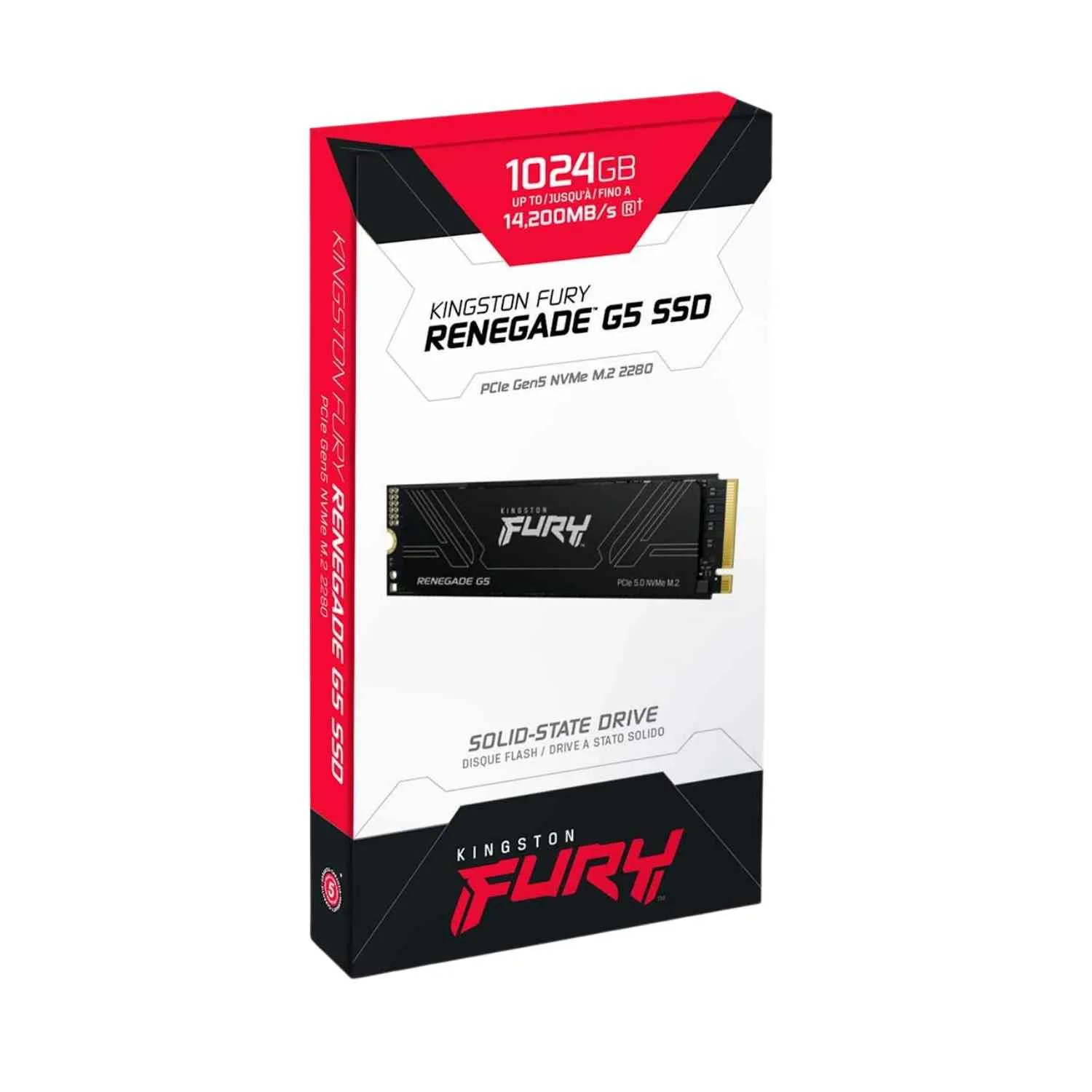 SSD Kingston FURY Renegade G5 1024GB M.2 2280 NVMe PCIe 5.0 x4