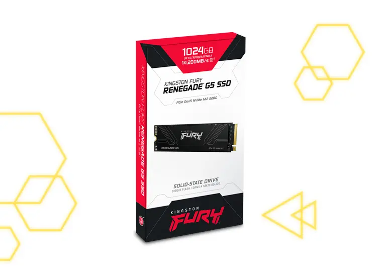 [100330] SSD Kingston FURY Renegade G5 1024GB M.2 2280 NVMe PCIe 5.0 x4