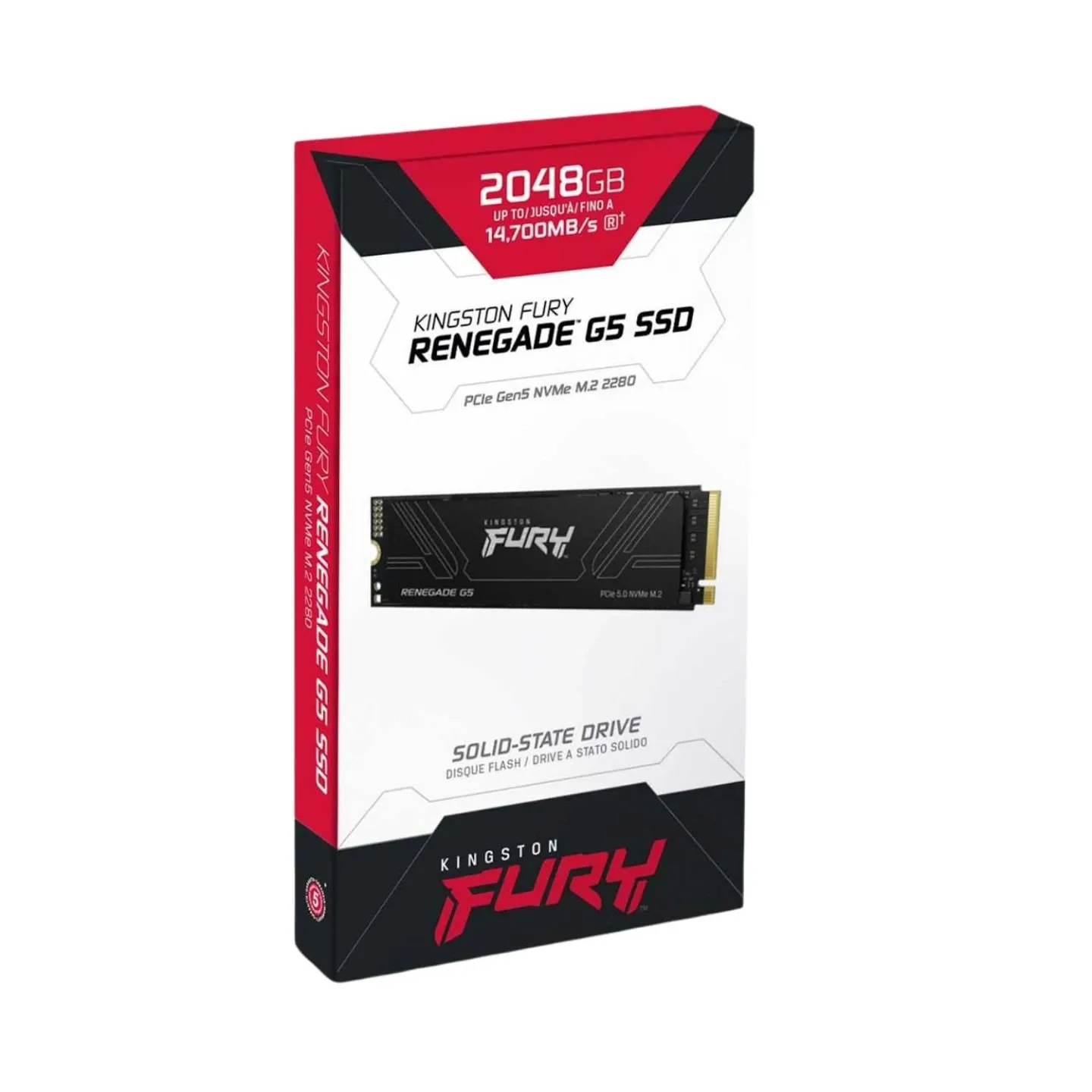 SSD Kingston FURY Renegade G5 2048GB M.2 2280 NVMe PCIe 5.0 x4
