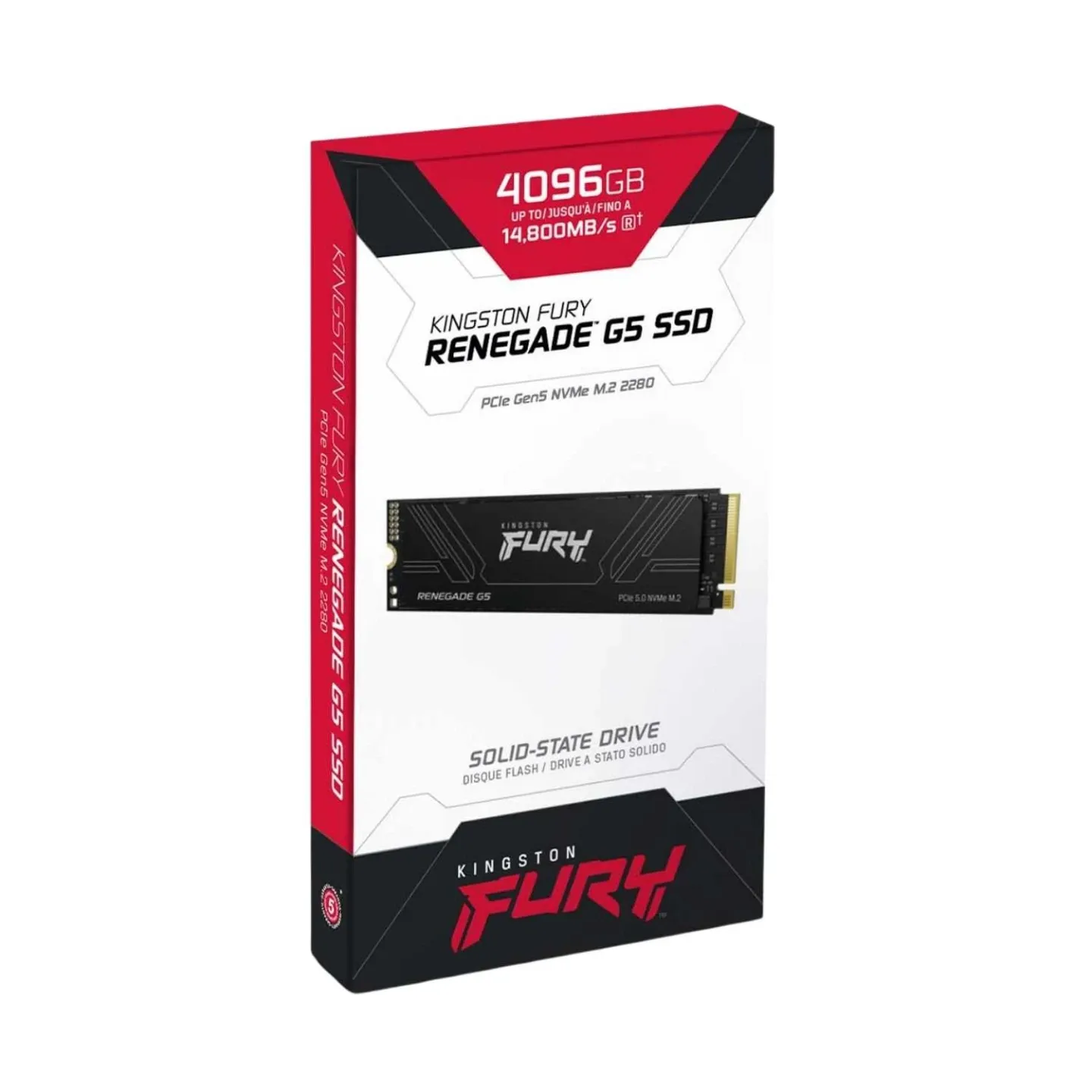 SSD Kingston FURY Renegade G5 4096GB M.2 2280 NVMe PCIe 5.0 x4