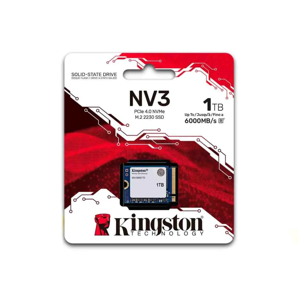 [100392] SSD Kingston NV3 1TB M.2 2230 PCIe 4.0 NVMe