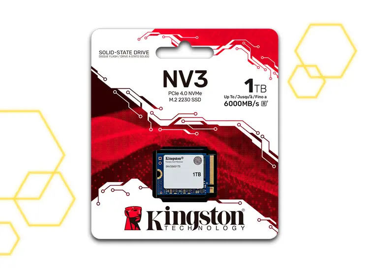 SSD Kingston NV3 Disco Sólido 1TB M.2 2230