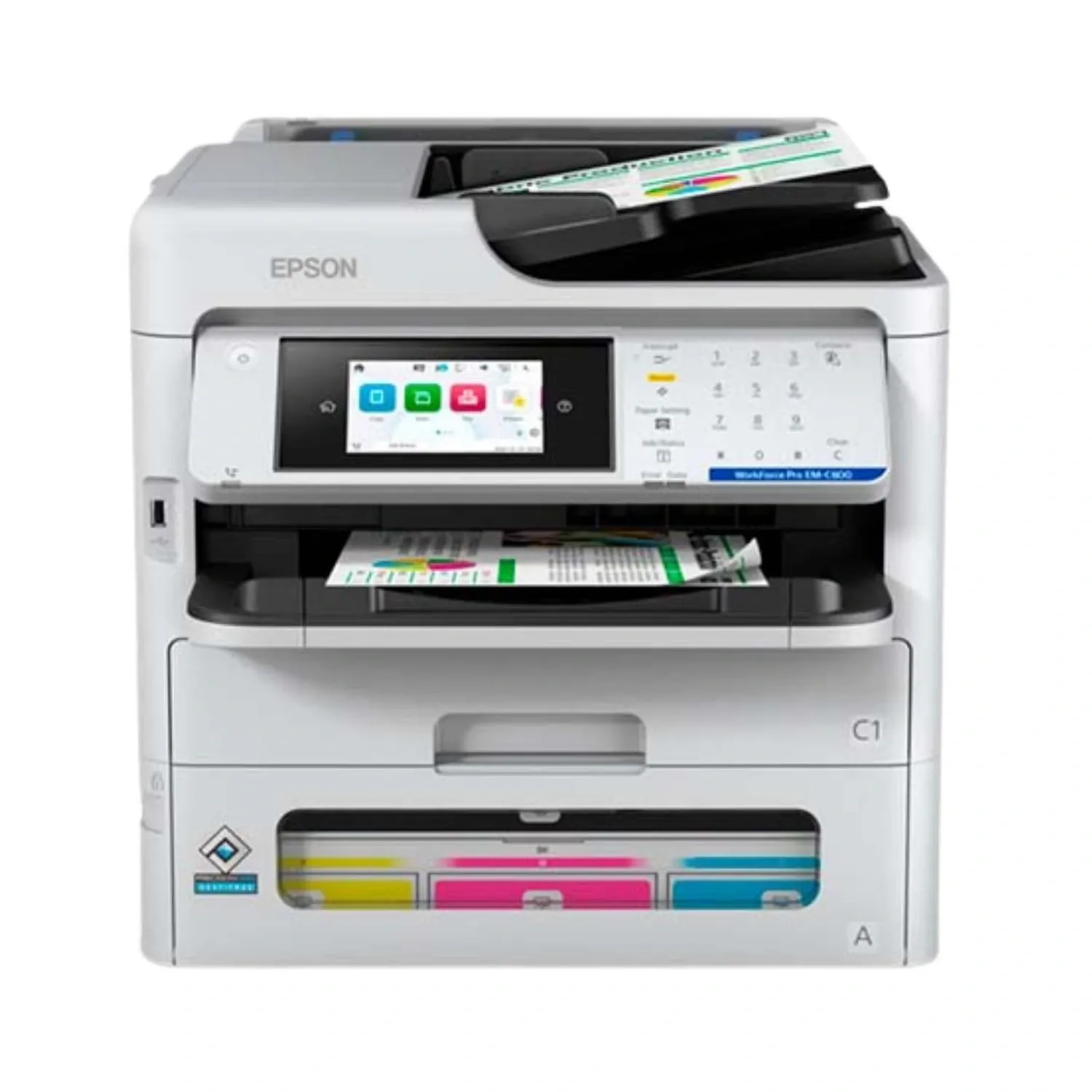 Impresora Multifuncional Epson WorkForce Pro EM-C800 WiFi Dúplex Empresarial
