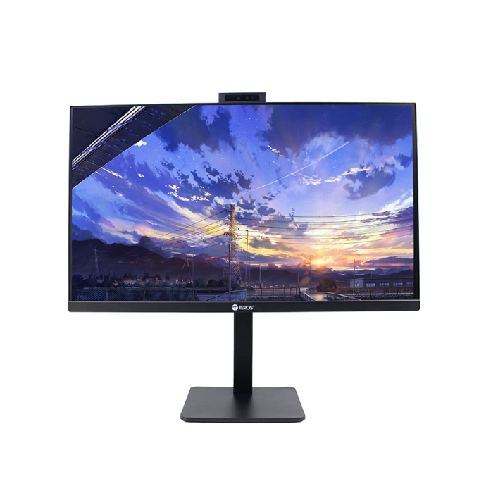 Monitor Plano Corporativo Teros TE-2715CS, 27", QHD IPS, 100HZ, HDMI, DP, Audio Out, Cámara 5MP
