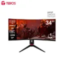 Monitor Curvo Gaming Teros TE-3412G, 34" UWQHD VA, 180HZ, 1MS, HDMI, DP, Audio Out