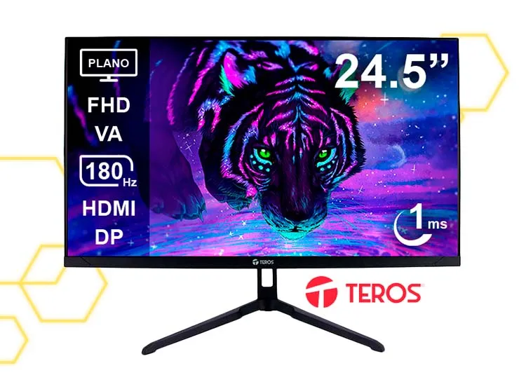 Monitor Plano Teros TE-2475G 24.5"