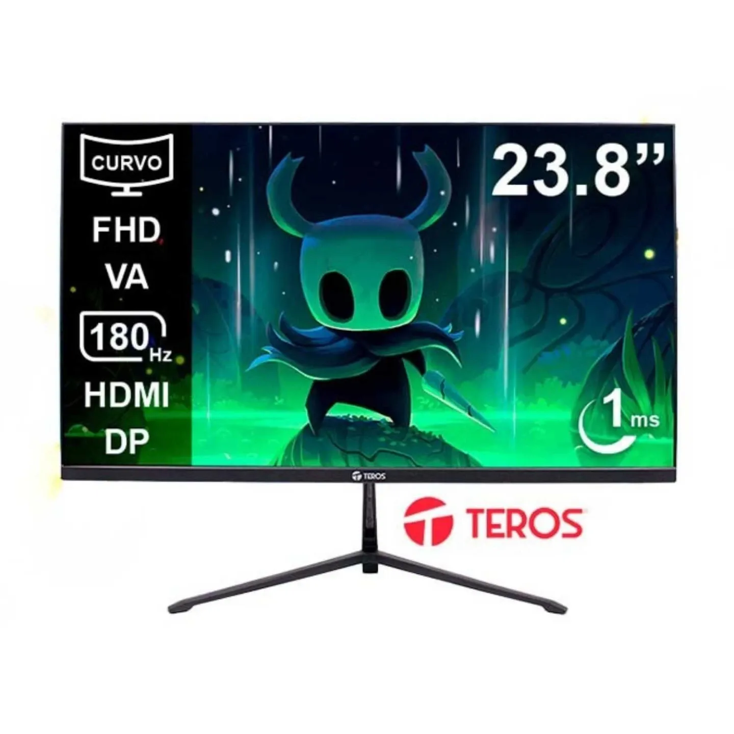 TEROS Monitor Curvo Gaming TE-2476G 23.8" FHD VA