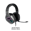 Auriculares Gamer Teros TE-8171N Estéreo con Micrófono y Luces RGB