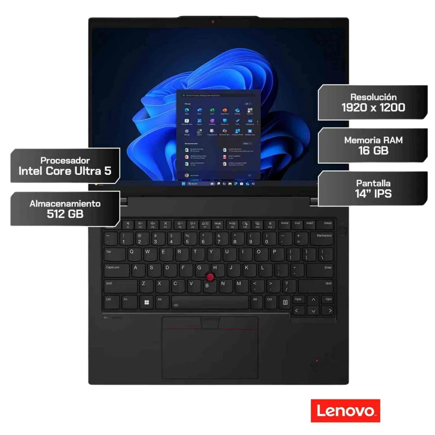 Laptop Lenovo ThinkPad L14 Gen 6 14” Core Ultra 5 16GB RAM 512GB SSD