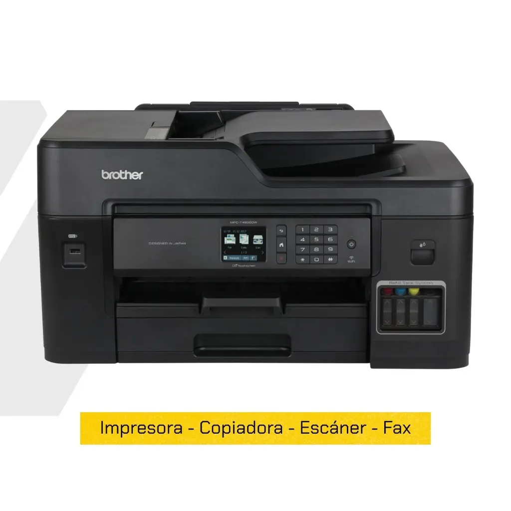 Impresora Multifuncional Brother MFC-T4500DW A3 Ink Tank WiFi Dúplex