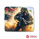 Mousepad Teros TE-3018S Diseño Impreso 32 x 27 cm con Base Antideslizante