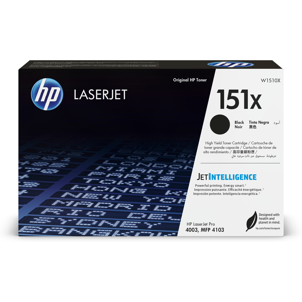 [100443] Tóner HP 151X W1510X Negro Original – Alto Rendimiento
