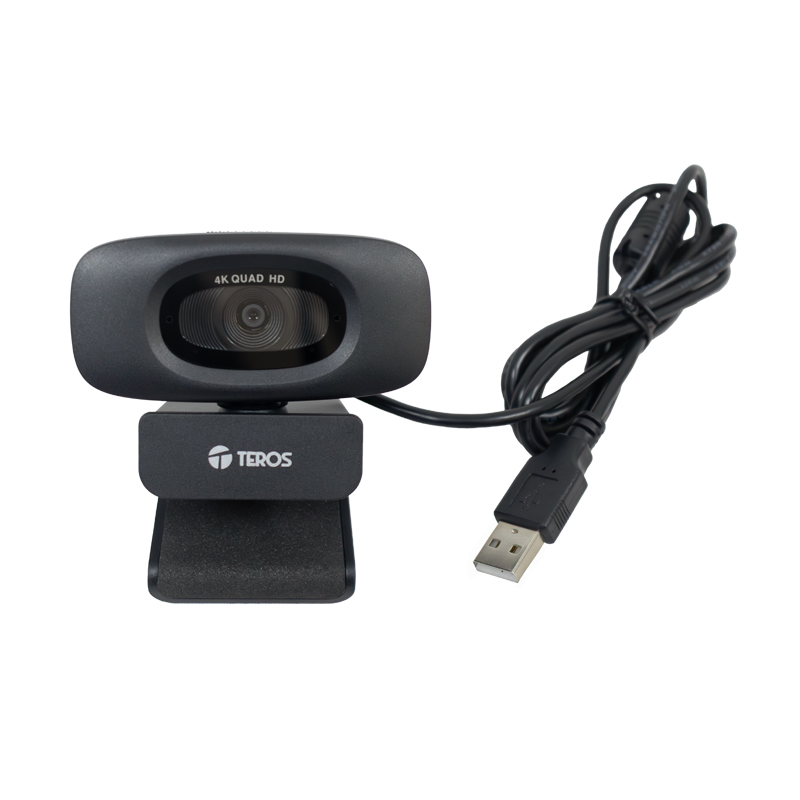 [100478] TEROS Webcam TE-9073 4K (3840 x 2160) 30fps  Micrófono - USB 2.0
