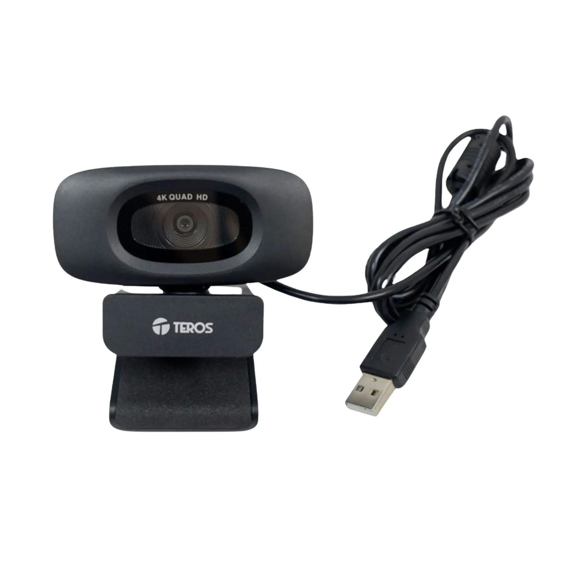 Webcam Teros TE-9073N 4K Ultra HD con Micrófono Incorporado y USB 2.0