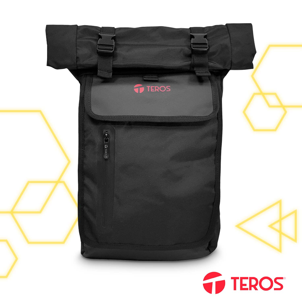 Mochila Teros Gamer Vision TE-ACS9018BK para Laptop 15.6” Negra
