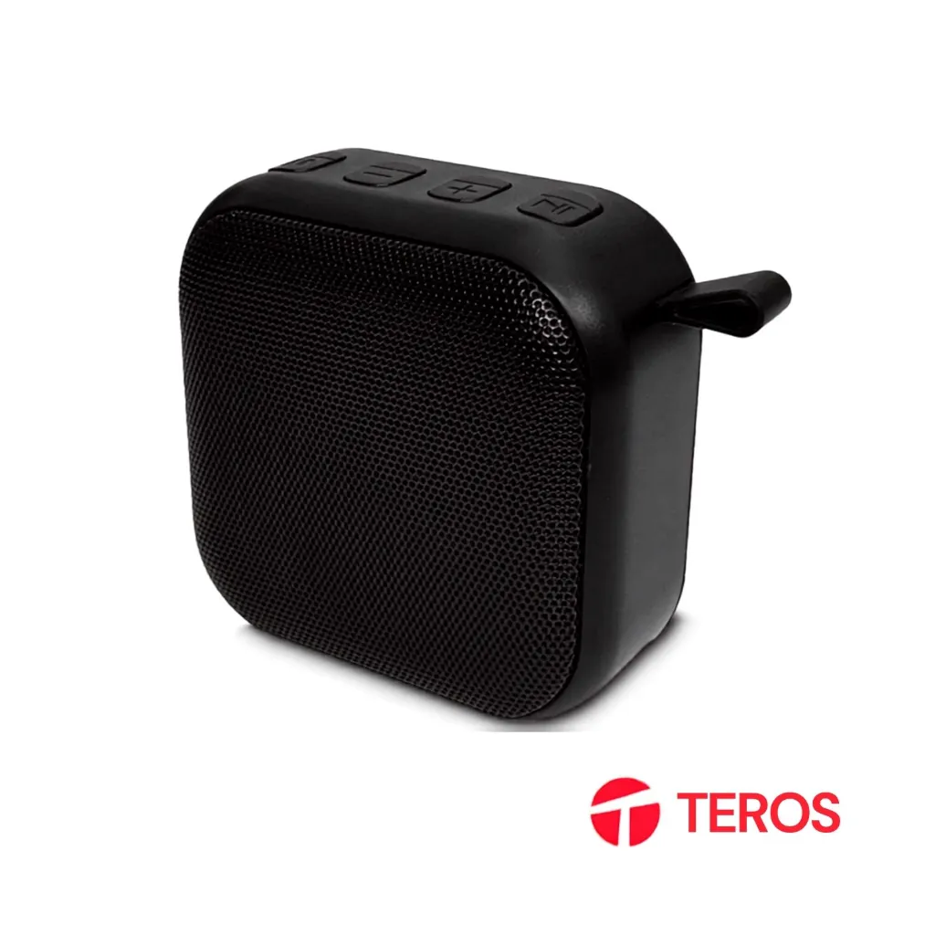 Parlante Bluetooth Teros TE-6032N 5W Negro Portátil