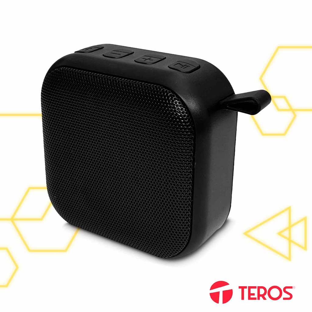 Parlante Teros TE-6032N Bluetooth 5W 400mAh Negro