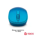 Mouse Inalámbrico Teros TE-1240S 2.4GHz 4 Botones USB Azul