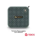 Parlante inalámbrico Teros Legacy LEG6051GR 8W Bluetooth 5.3 verde