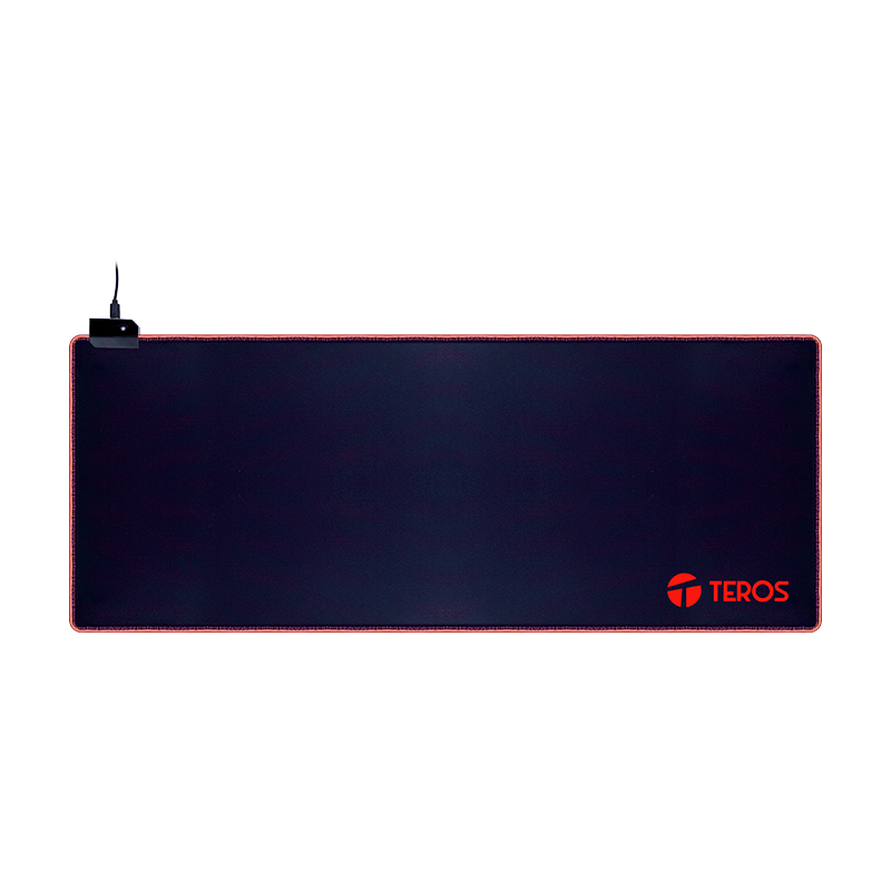 Mousepad gamer Teros TE-3020G Diseño impreso RGB